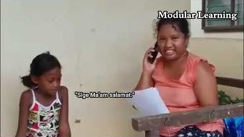 Narcisa M  Bermudez Dry Run (Modular Distance Learning)