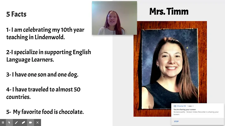 Back to School Night-Teacher Video