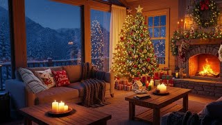 Magical Christmas Cabin 🎄 Fireplace Ambience & Soft Piano for Calm & Focus screenshot 5