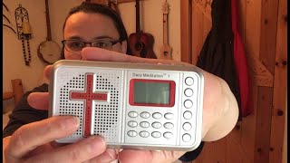 Daily Meditation Audio Bible Player Review