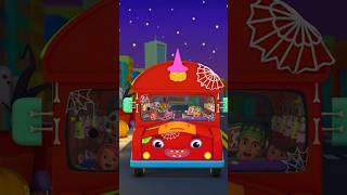 Halloween Wheels on the Bus #cartoon #babysong #shorts #trending #viral