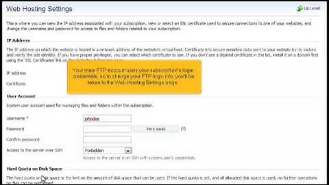How to change your FTP account credentials in Plesk 10
