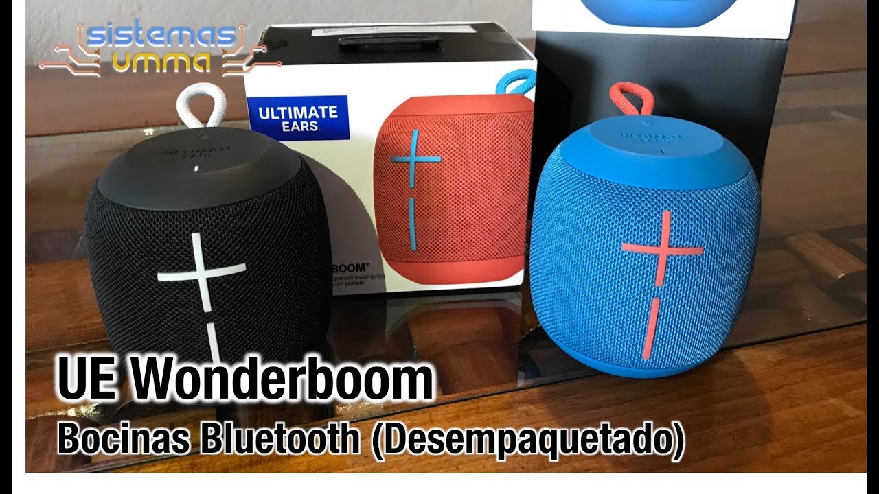 UE Wonderboom Bocinas Bluetooth (Desempaquetado en español) - YouTube