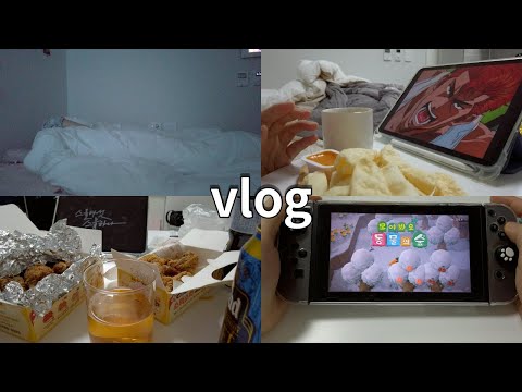 Vlog | 코시국, 병원 근무자의 셀프 자가격리 🛋 | 집순이가 할 수 있는건 다 하는 하루