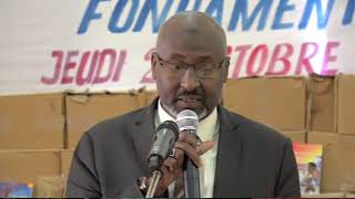 remise officielle des œuvres littéraires + itv ambassadeur de la France