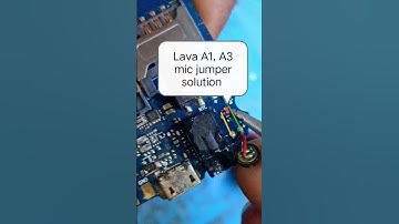 Lava lf1001 Mic jumper #solution  A1 Mic #problem #lava A3 Mic #jumper #short #technical mom and