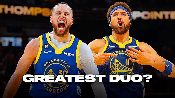 Stephen Curry & Klay Thompson "Splash Bros" Moments 💦