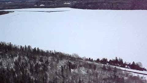 Nipigon hiking  view from Eagle