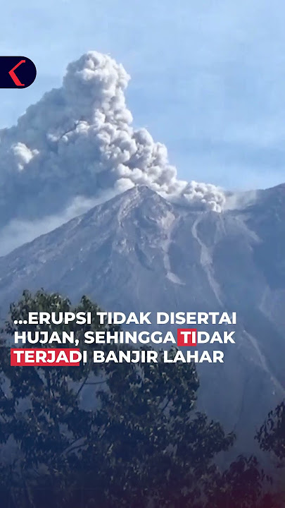 GUNUNG SEMERU ERUPSI, AWAN PANAS CAPAI 4KM  #short