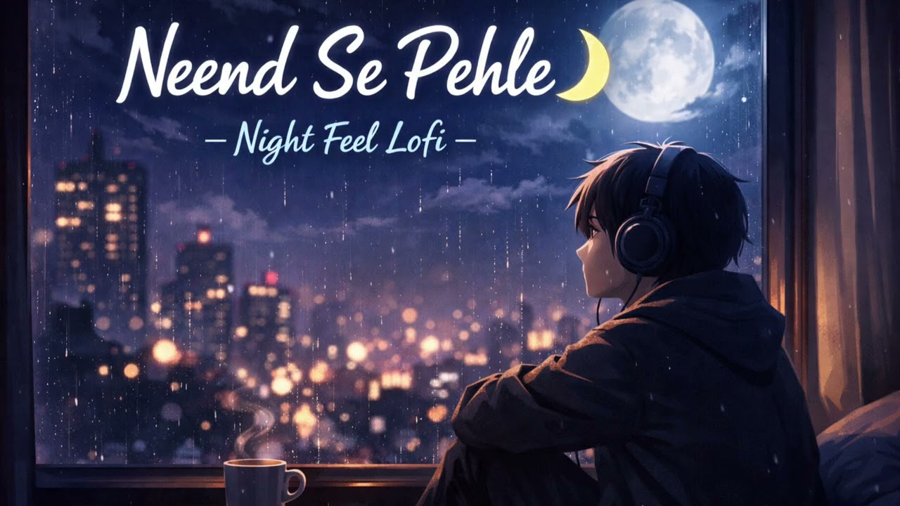 Neend Se Pehle 🌙 | Night Feel Lofi Song | AI Music | Late Night Vibes | 