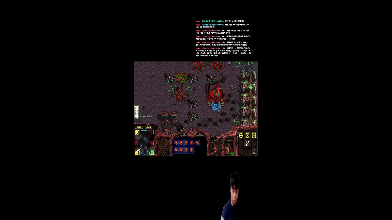 [현호랑이] 스타 빨무 팀플 자기전에 짧방!!