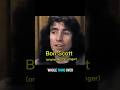 AC/DC: Punk or Rock Legends? | Interview with Bon Scott AC DC