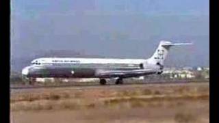 Adria Airways DC-9 at Faro, Portugal