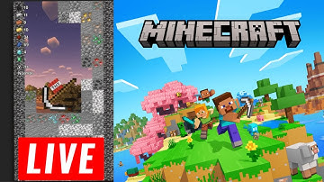💥 MINECRAFT Falling Pickaxe LIVE GAMEPLAY 💥 BUT CHAT CONTROL #minecraft #livestream #minecraftlive