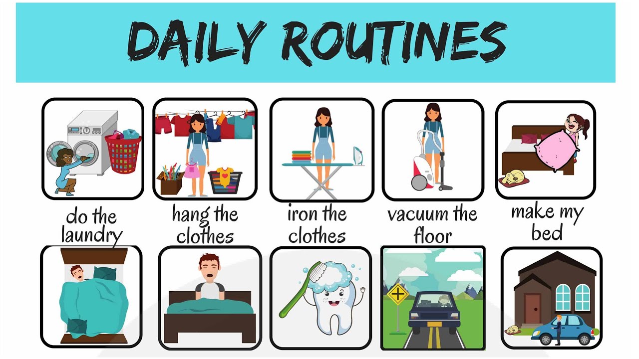 Daily Routine in English | Common Phrases and Verbs to Talk About Your Day