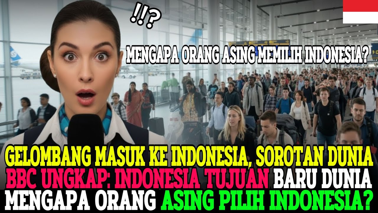 PERMOHONAN VISA INDONESIA MEMBLUDAK GLOBAL, 200 RIBU MASUKHARI—ALASAN MENGEJUTKAN TERUNGKAP!