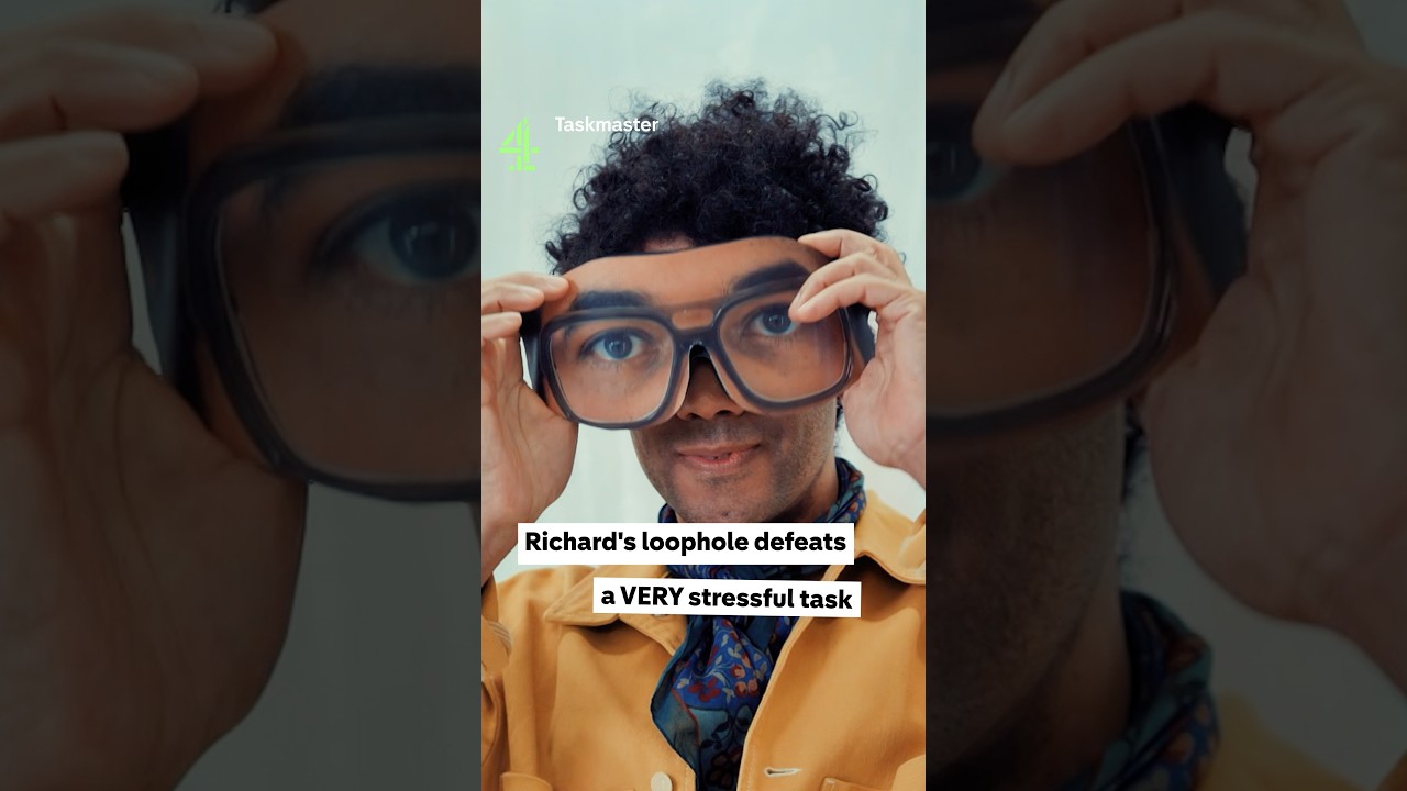 Did Richard Ayoade cheat? #Taskmaster
