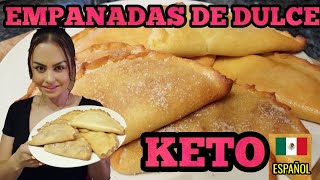 EMPANADAS DE CALABAZA Y DE VAINILLA KETO CETOGÉNICA RECETAS KETO MEXICANA ESPAÑOL