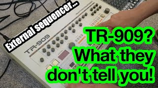 What they DON'T tell you about the TR-909.. (external instruments!)