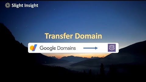Transfer Domain from Google Domains to AWS Route 53