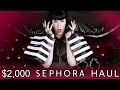 Massive Sephora Haul - I spent $2,000+ on makeup! | Avelina De Moray