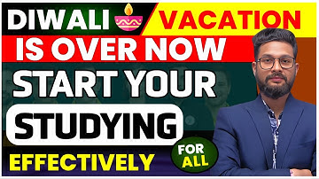 DIWALI VACATION IS OVER NOW 🔥START STUDYING EFFECTIVELY | JR TUTORIALS | 