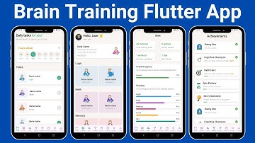 Brain Training App and Games Creation Using Flutter | Elevate App | Impulse App