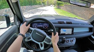 2021 Land Rover Defender 90 First Edition - POV First Drive (Binaural Audio)