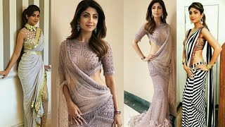 New Lookbook Of Shilpa Shettyshilpa Shetty In Sareestylish Fashion Trend Sareessaree