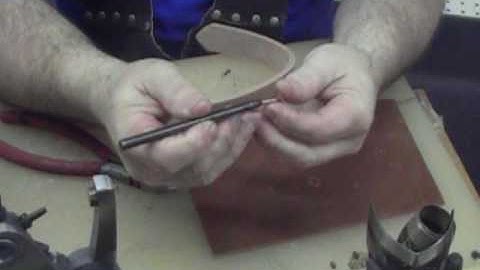 Setting a Copper Rivet