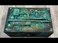 Caja mixedmedia personalizada (en español) Mix media desde cero