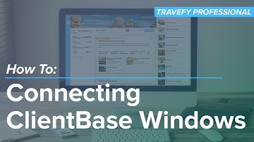 How To: Connecting ClientBase Windows with Travefy Account