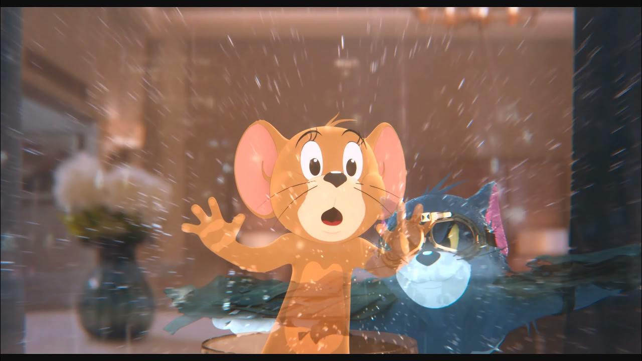 Tom and Jerry / Tom Breaks Into The Hotel Scene Movie CLIP 4K YouTube