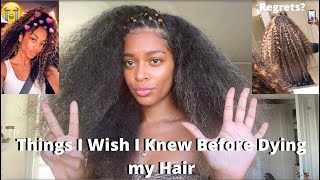 BLEACHING RUINED MY HAIR!? 7 Things I Wish I Knew Before Dying My Curly Hair | Caché Bisasor by Caché Bisasor 2,133 views 3 years ago 12 minutes, 19 seconds