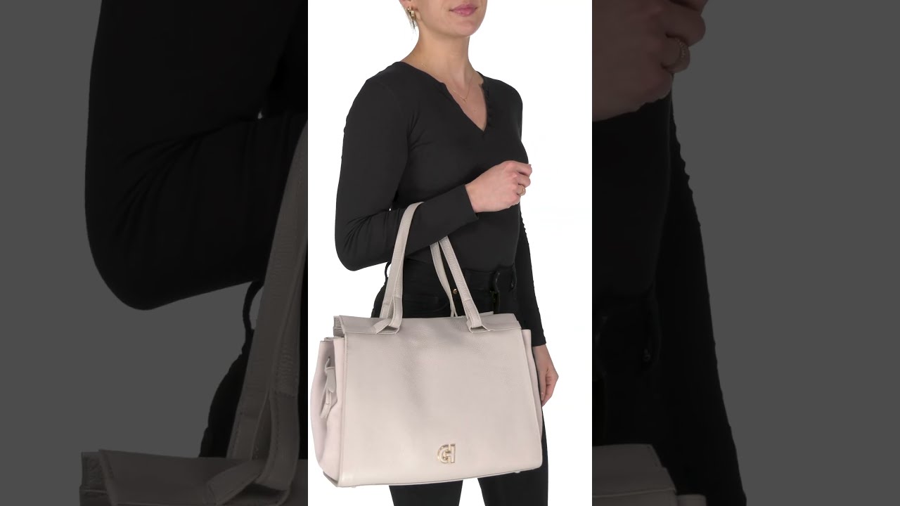 【Cole Haan】★サッチェルバッグ★ Grand Ambition Side-Cinch Grand Ambition Side-Cinch Satchel in Black | Cole Haan