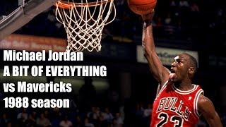 Michael Jordan - 25pts, Rare Highlights vs Mavericks (1988)