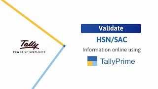 Famous How to Validate HSN/SAC Info Online in TallyPrime | TallyHelp Net Worth