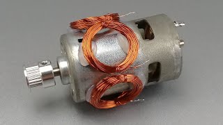 I Create 220v Dynamo Generator Using 775 Motor With Copper Wire