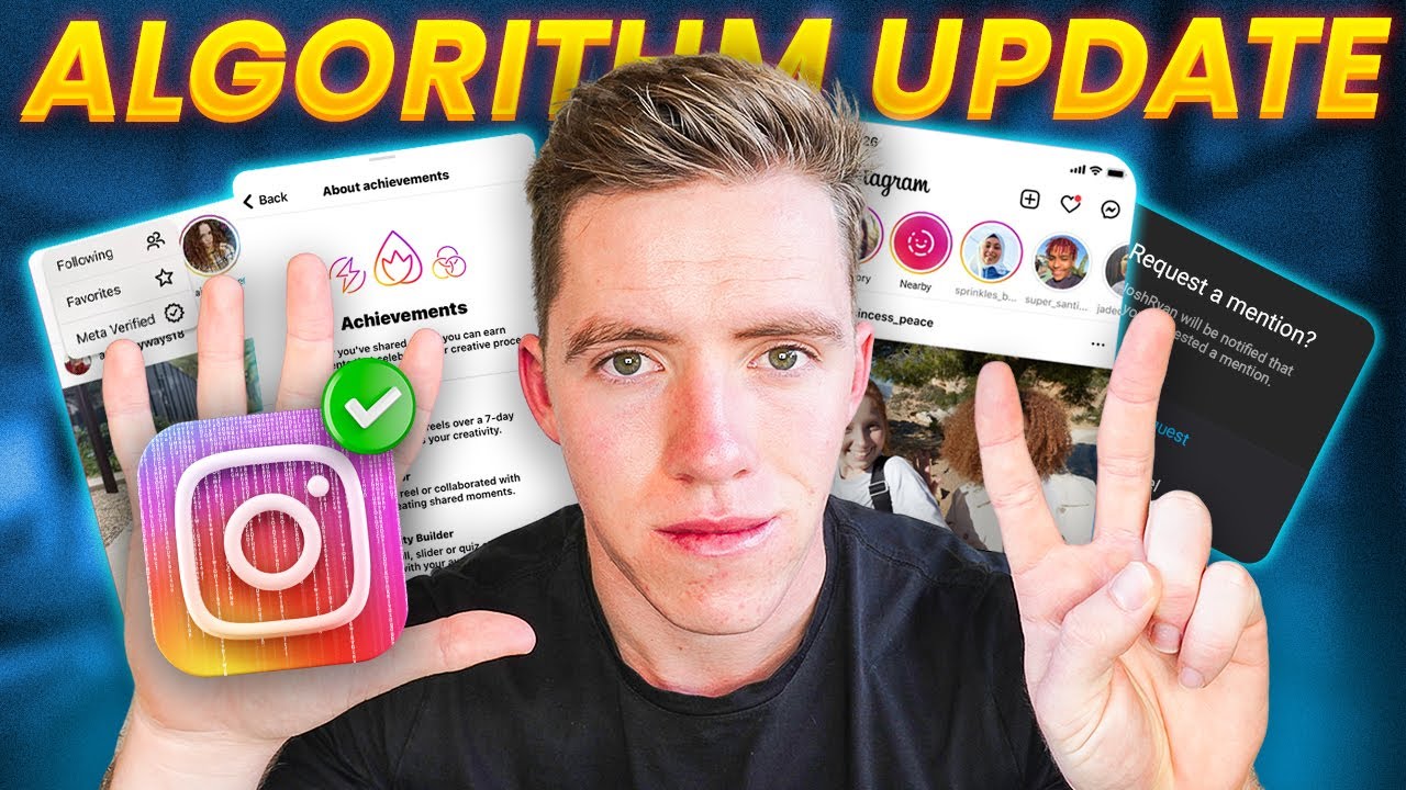 Image showcasing 7 Instagram Algorithm Updates & Changes: December 2023 - YouTube