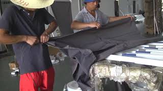 window awning installation
