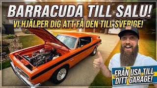 Plymouth Barracuda Till Salu Import Frn Usa 