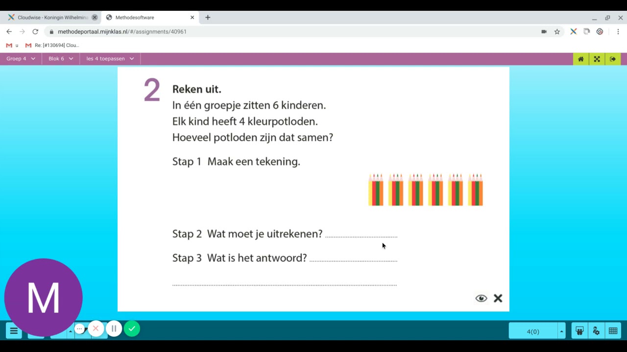 Getal en Ruimte junior groep 4 blok 6 les 4 - YouTube