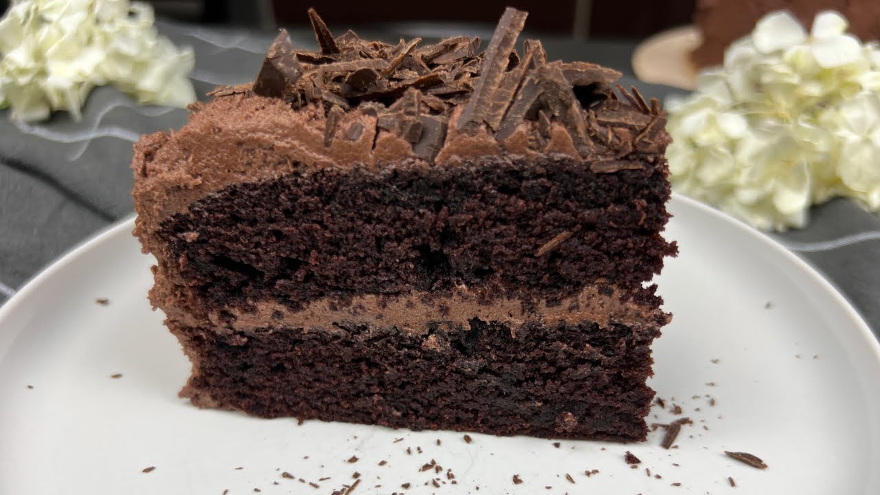 How to Make Chocolate Cake at Home  (No Mixer, All from Scratch)