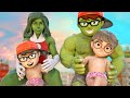 Reluctant NickSpider And The Battle With Hulkbuster - Scary Teacher 3D Hero Animation