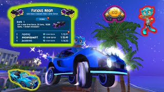 Furious Neon I #bbracing2 #beachbuggyracing2 I Gran Corsa + El Zipo I AncientQuad screenshot 4