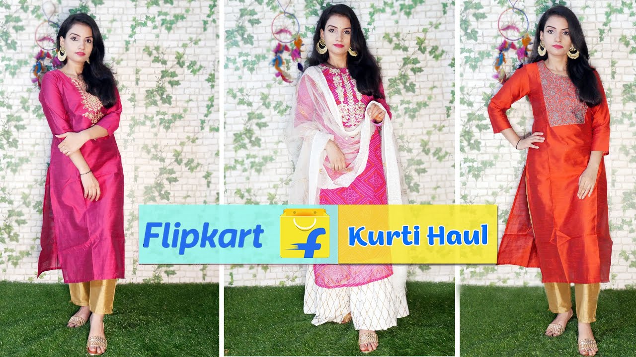 Flipkart Kurti haul starting Rs 250 | FlipKart Kurti Haul | Kurti | SALE |  Shopping Haul | #flipkart - YouTube