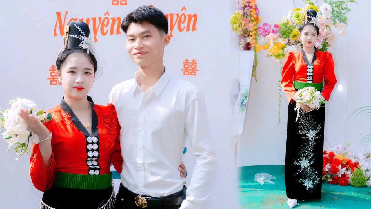 CHÚ RỂ YÊU VỢ NHẤT TÂY BẮC ĐÁM CƯỚI ÁNH NGUYÊN & ANH QUYẾN TẠI BẢN NÀ LẠN