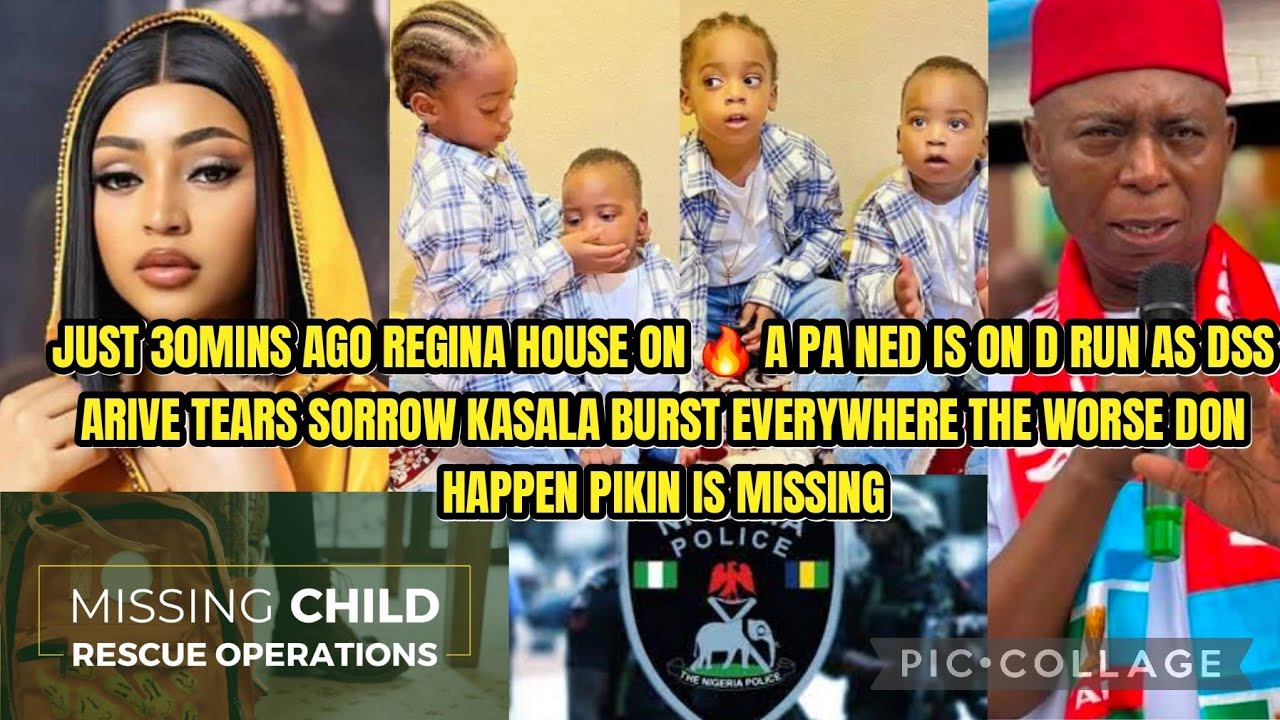 JUST 30MINS AGO REGINA HOUSE ON 🔥 A PA NED IS ON D RUN AS DSS ARIVE TEARS SORROW KASALA BURST EVERY