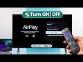 How to Turn AirPlay ON & OFF on Hisense Roku TV!