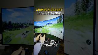 Crimson Desert on LG UltraGear 45” OLED HDR UltraWide ULTRA Graphics RTX